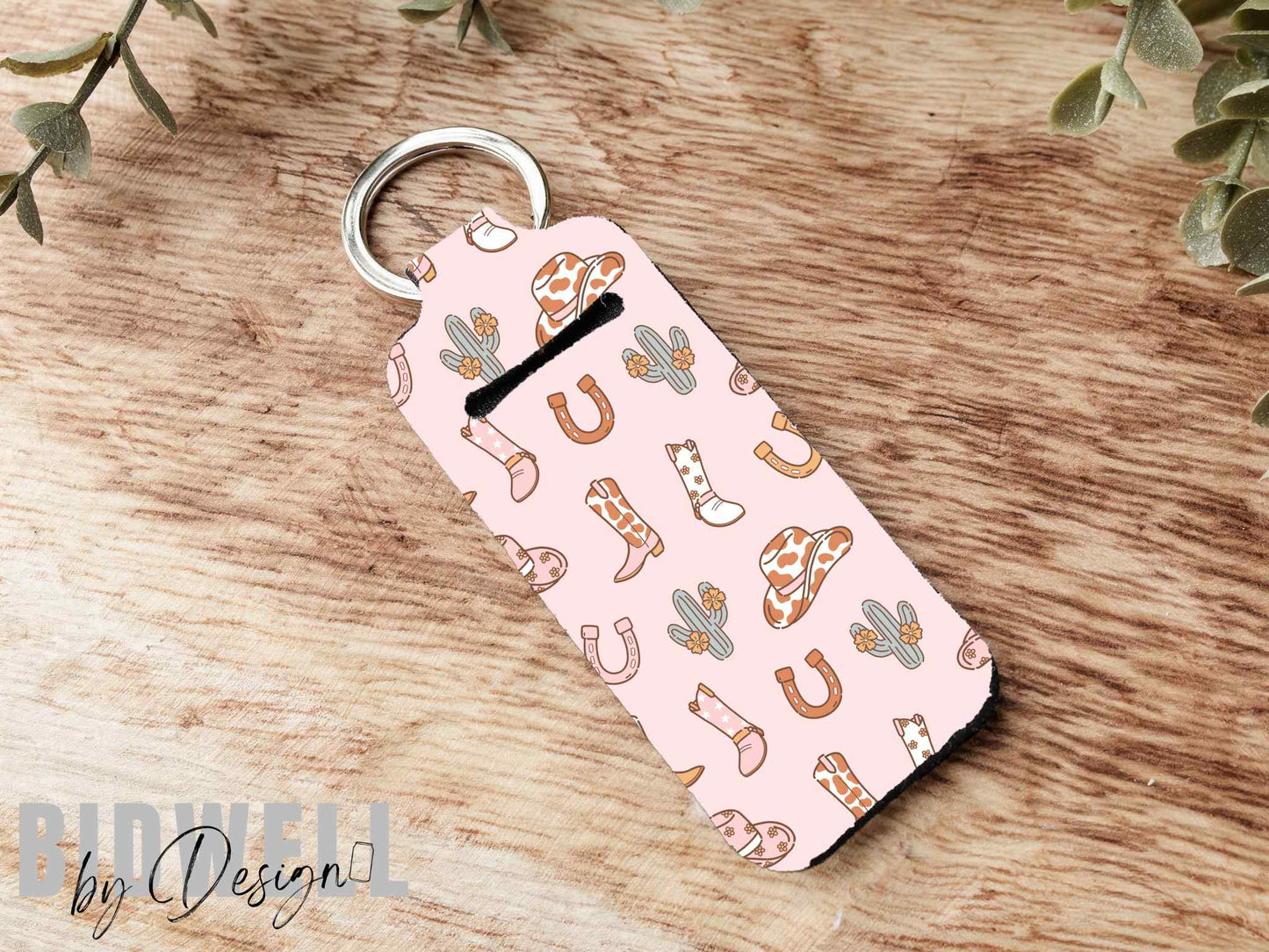 Pink Cowboy Chapstick Holder