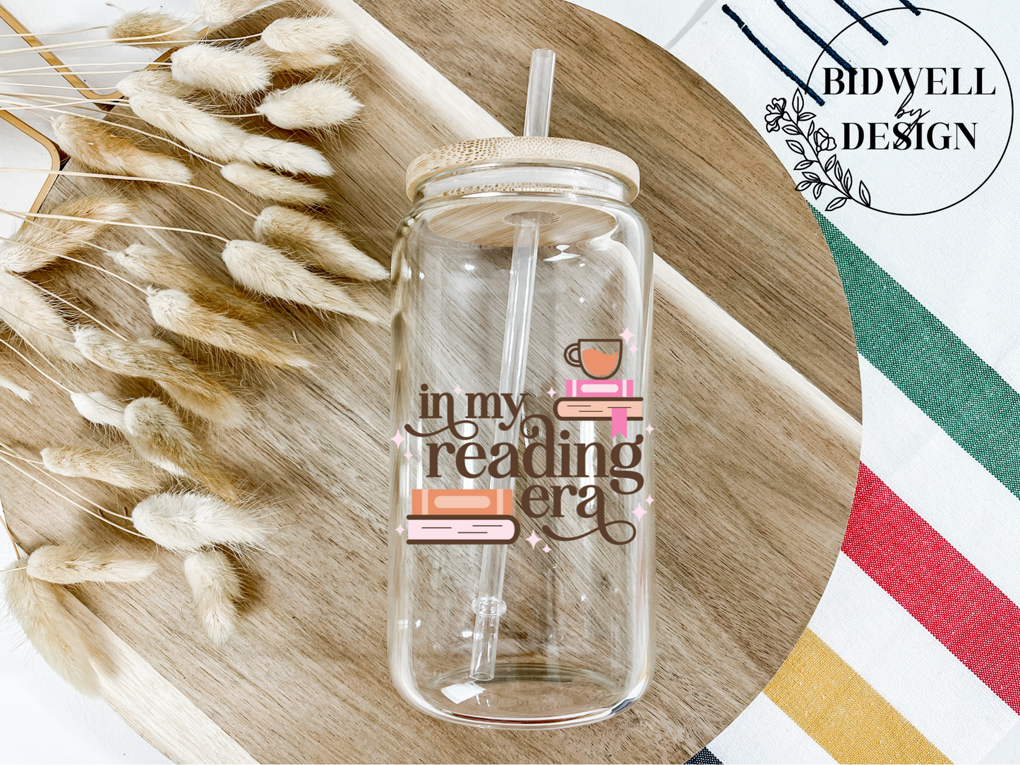 In my Reading Era UVDTF Cup Decal