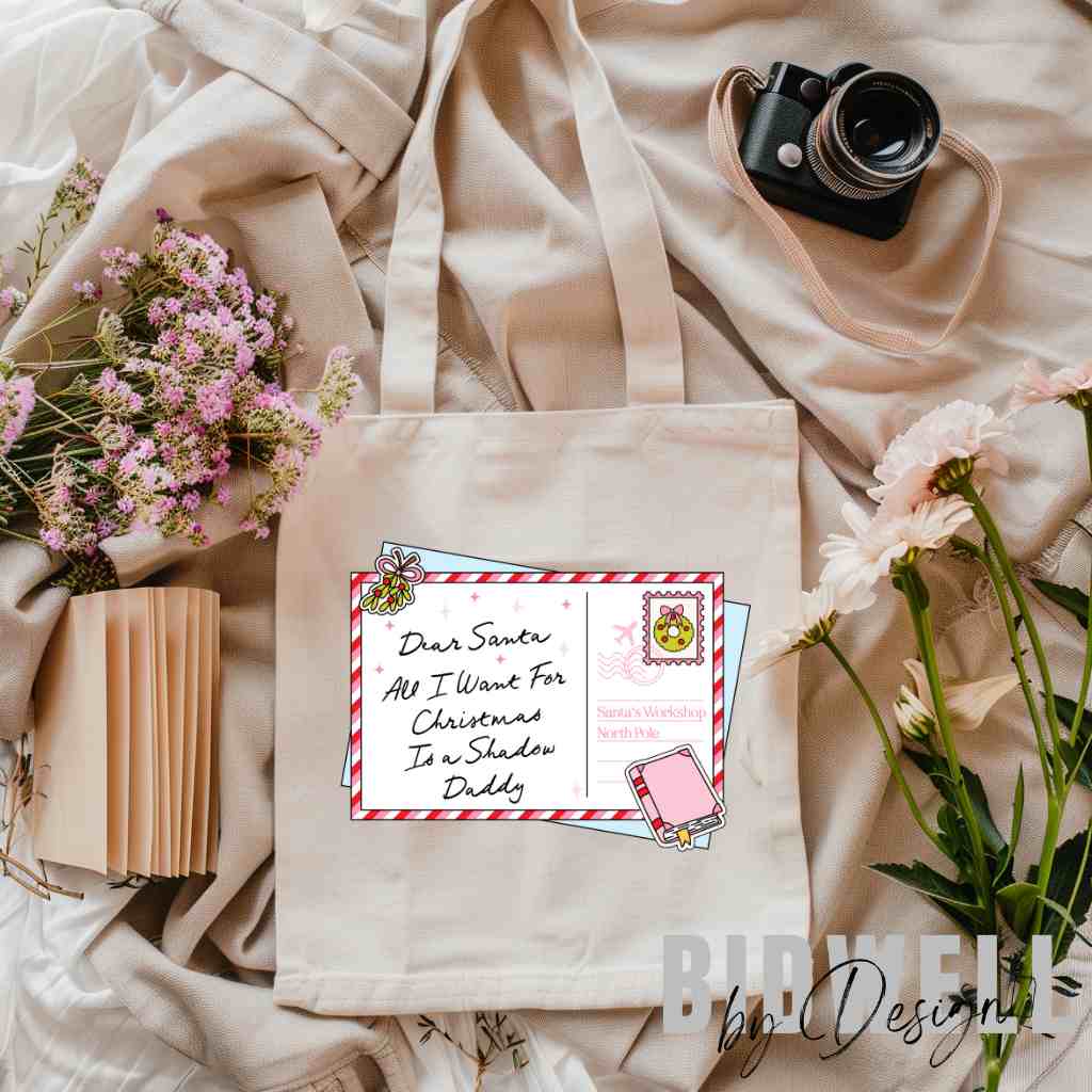 Shadow Daddy Christmas Tote Bag