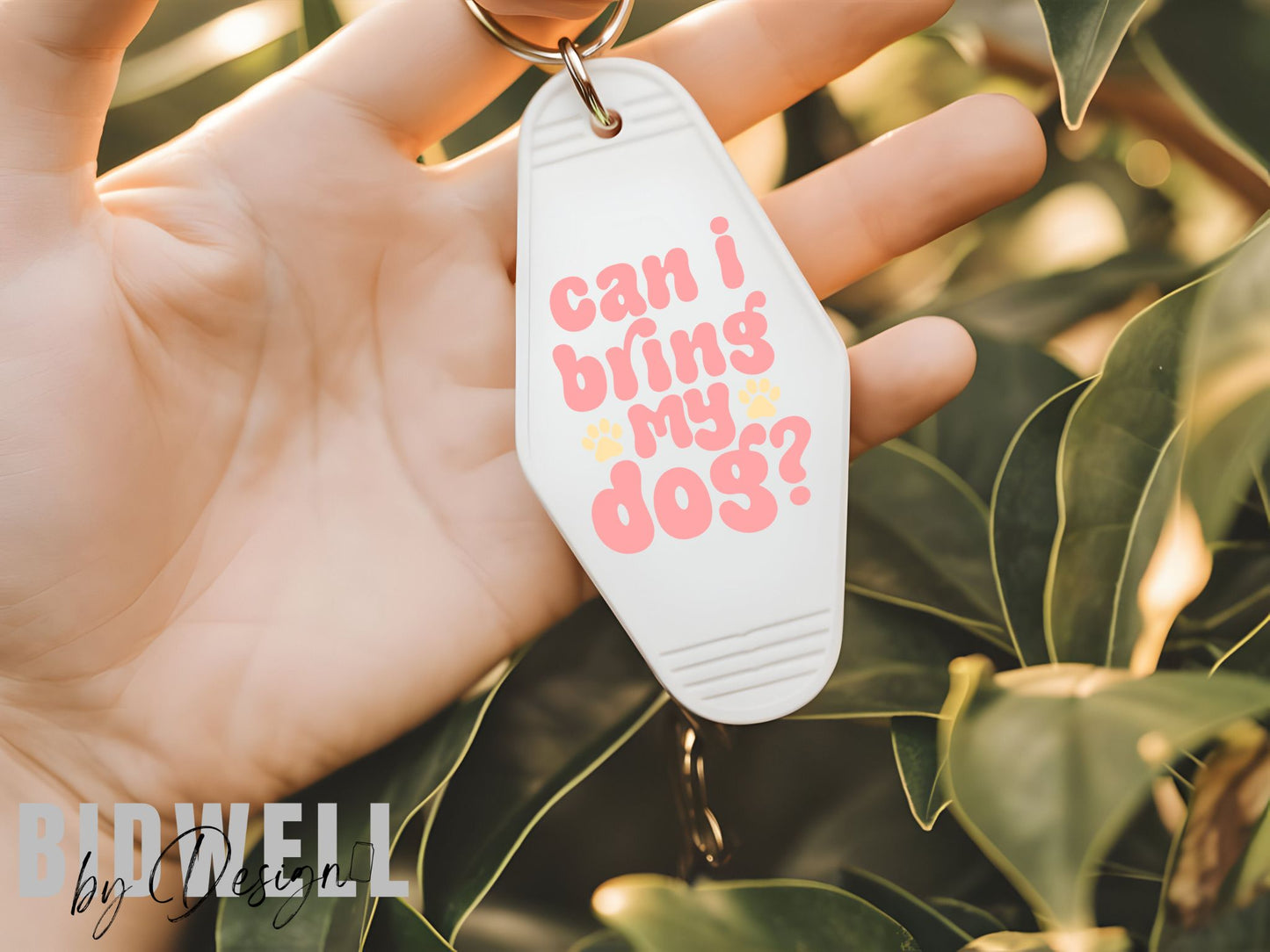 Bring My Dog Keychain