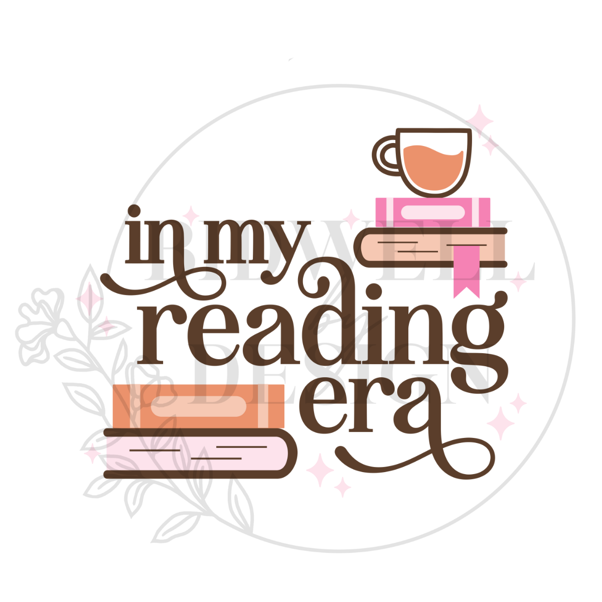 In my Reading Era UVDTF Cup Decal