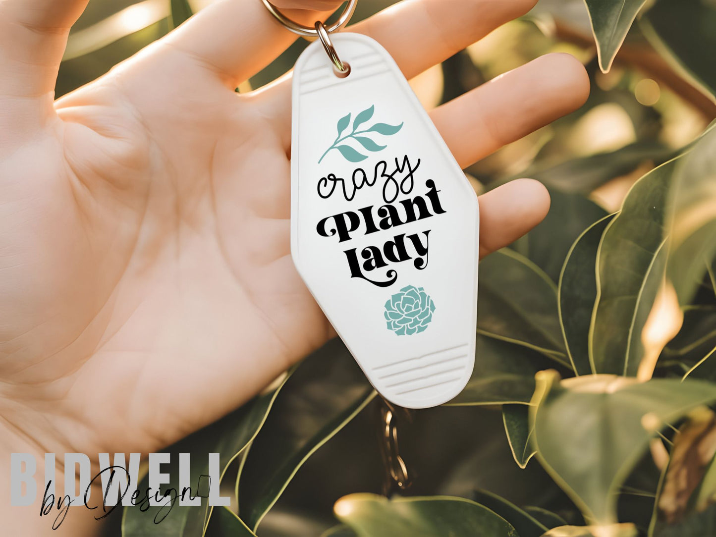 Crazy Plant Lady Keychain