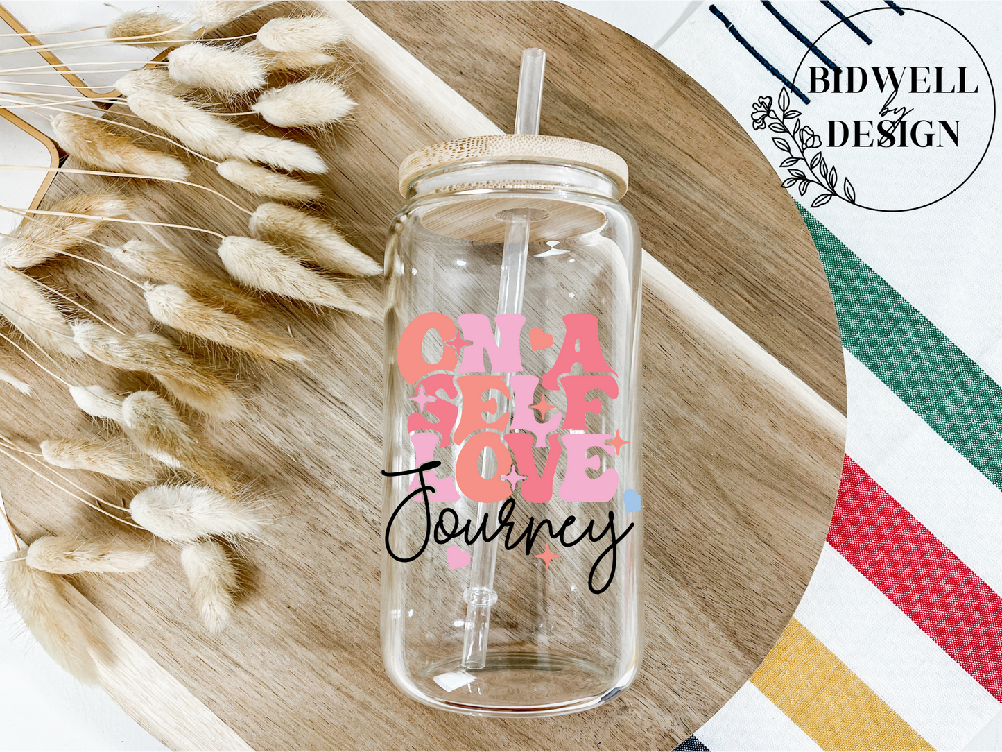 Self Love Journey UVDTF Cup Decal