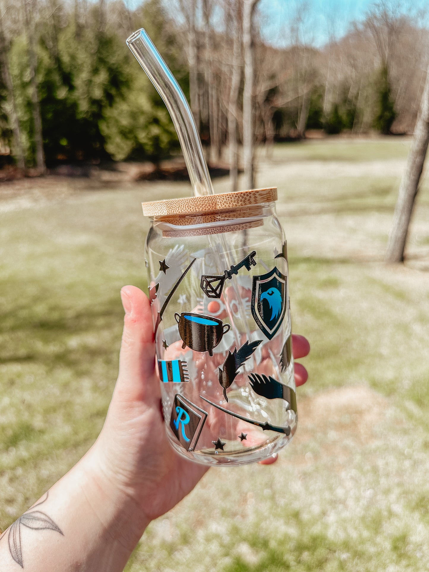 Wizard House Glass (Ravenclaw)