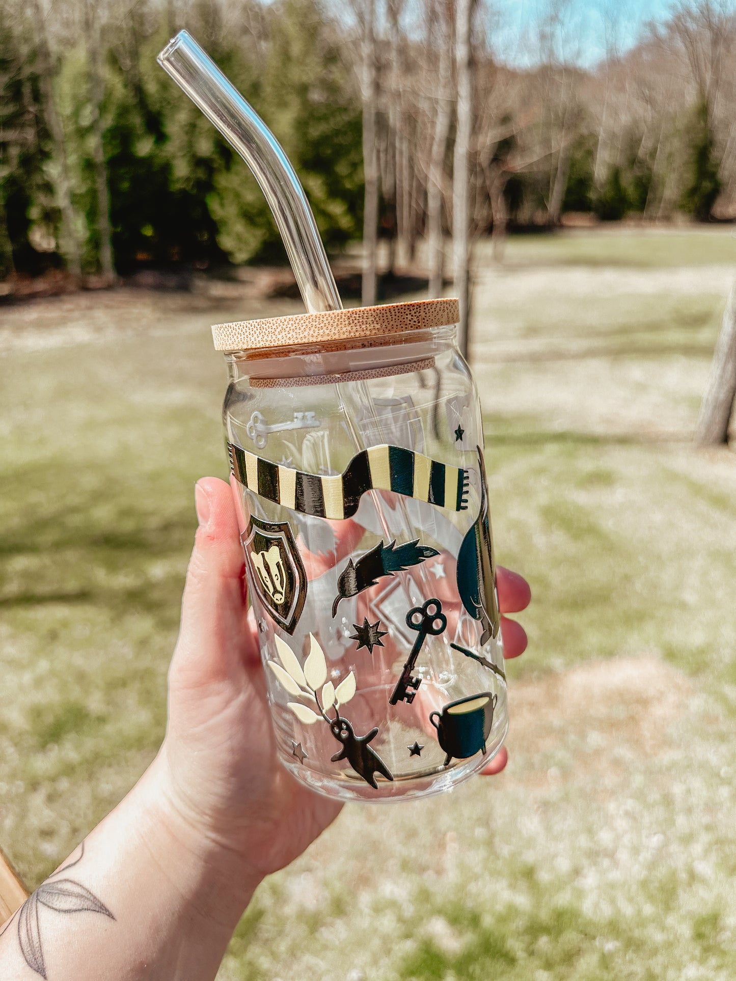 Wizard House Glass (Hufflepuff)