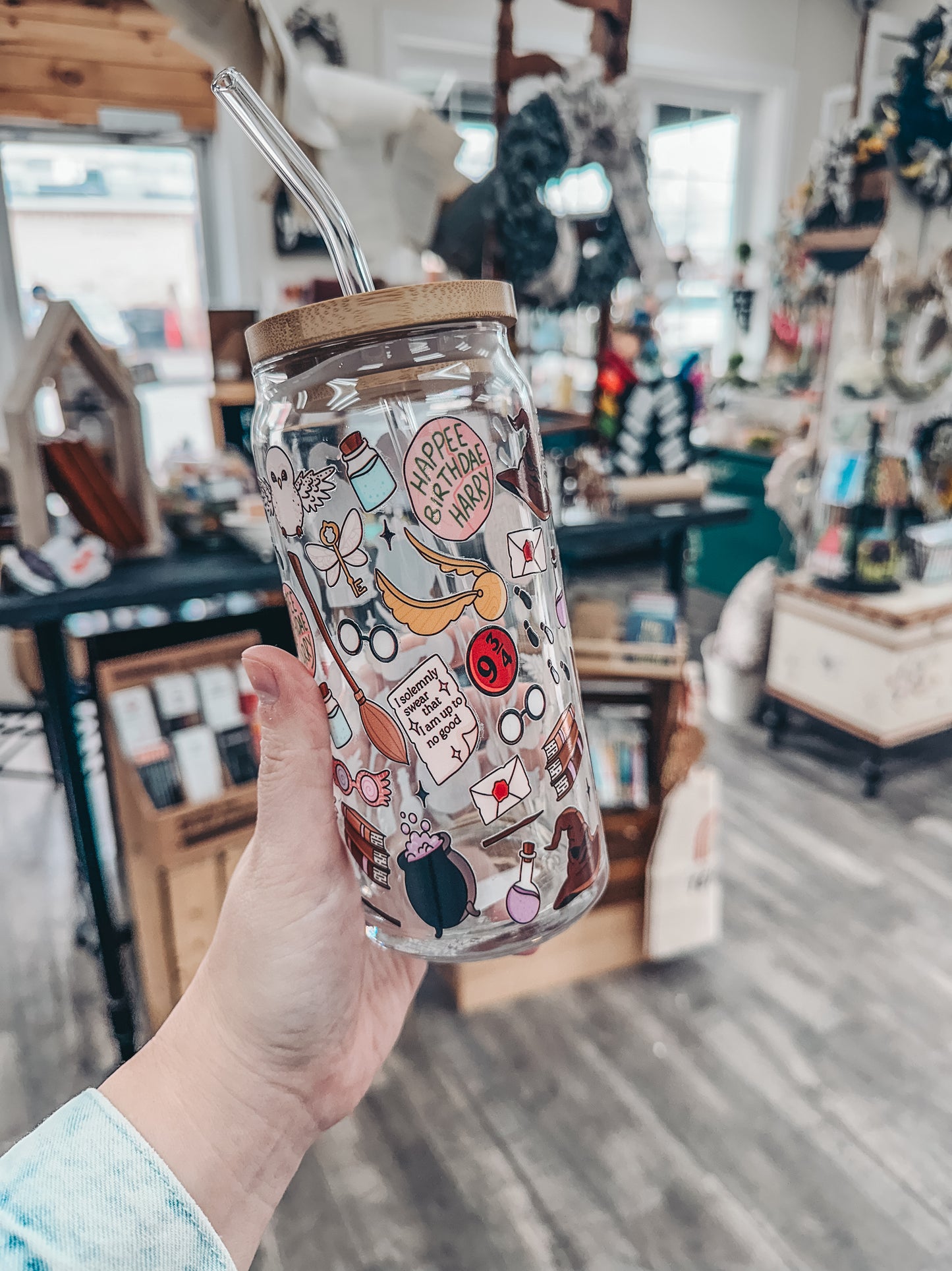 Wizard Cake Glass