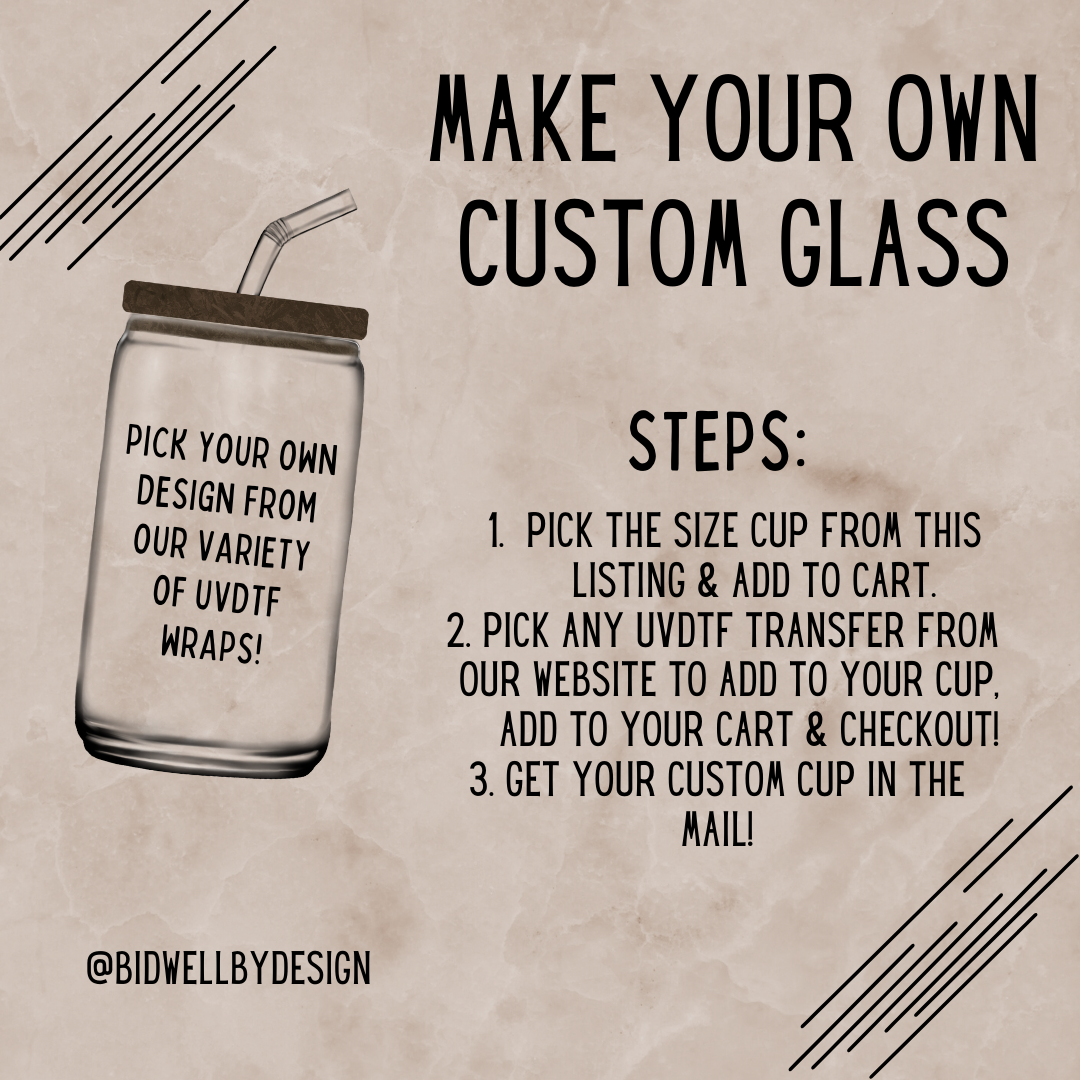Make Your Own Custom Glass