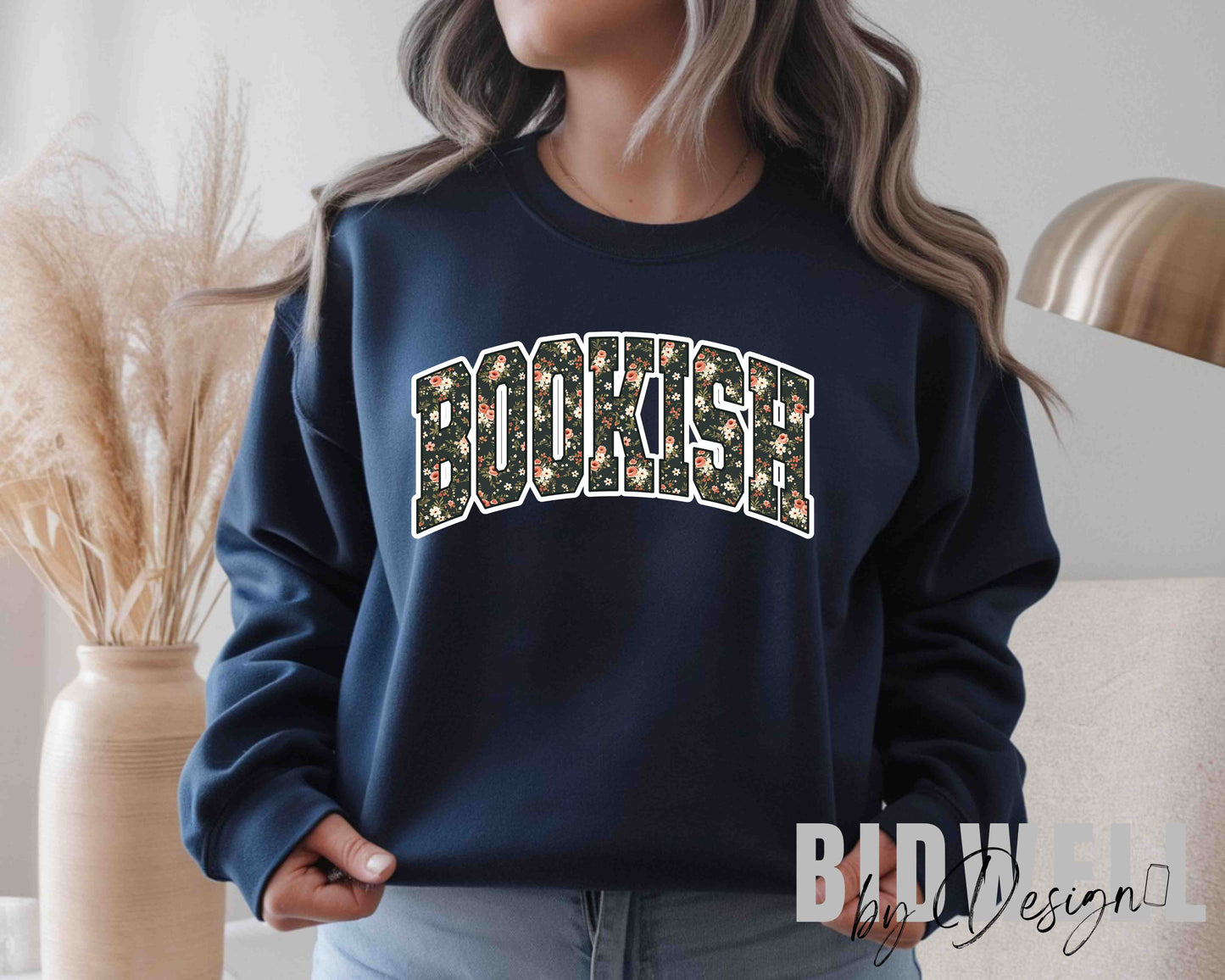 Bookish Floral Sweatshirt