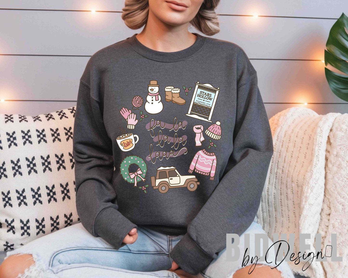Holiday Stars Hallow Sweatshirt
