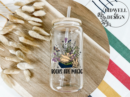 Books are Magic UVDTF Cup Decal