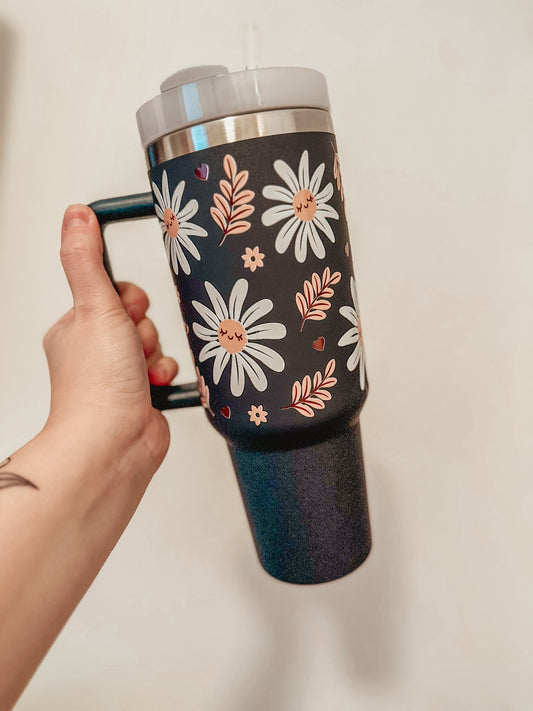 Daisy 40oz Handle Tumbler