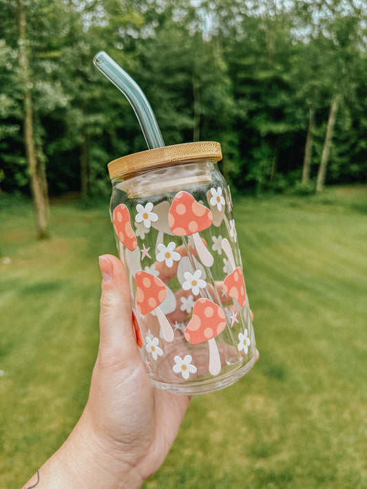 Cottage Mushroom Glass