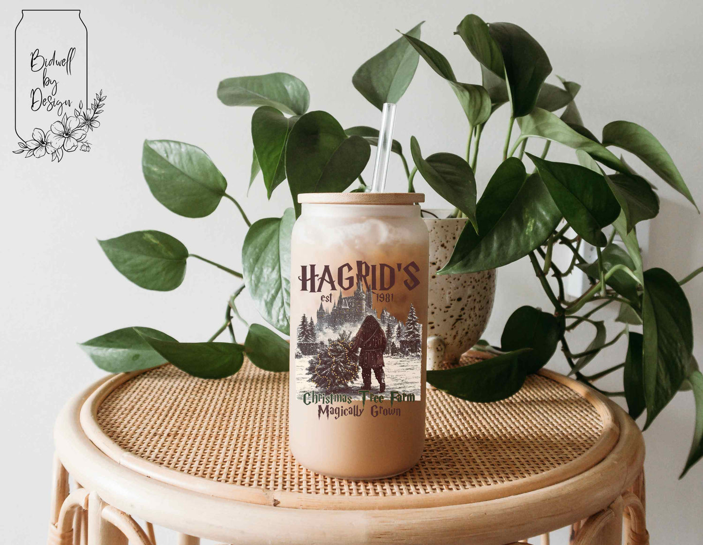 Hagrid's Farm Frosted Glass