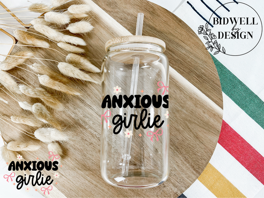 Anxious Girlie UVDTF Cup Decal