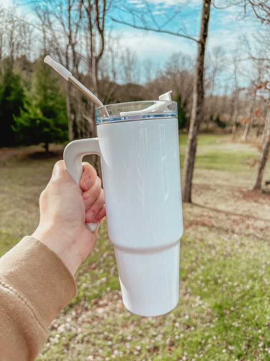 Custom 30oz Sublimation Travel Tumbler